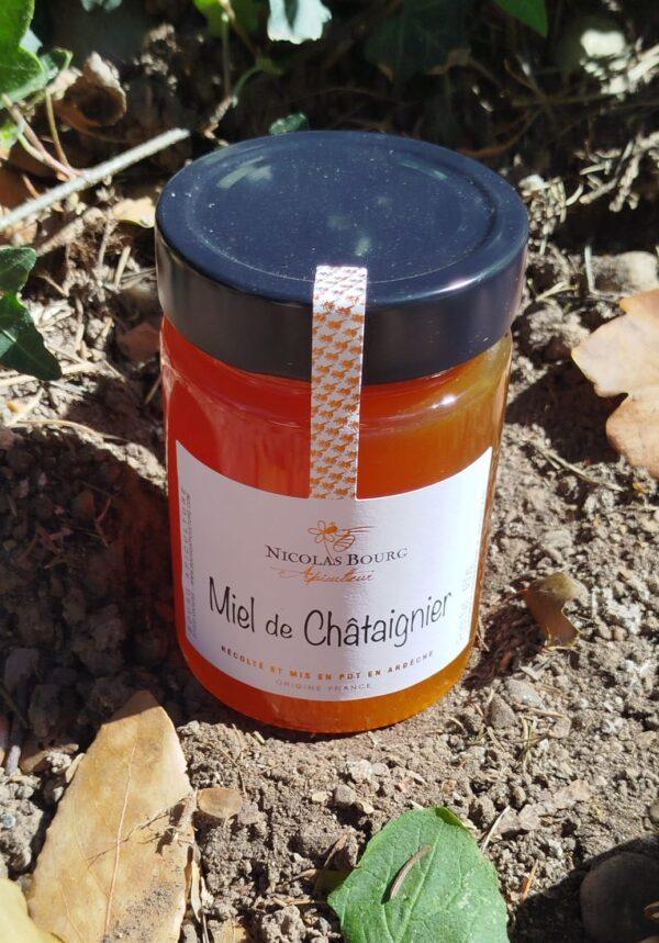 Miel de chataigner 450 gr