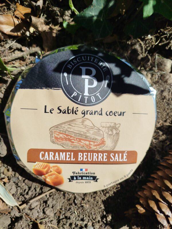 Sablé grand coeur caramel beurre salé 300 gr