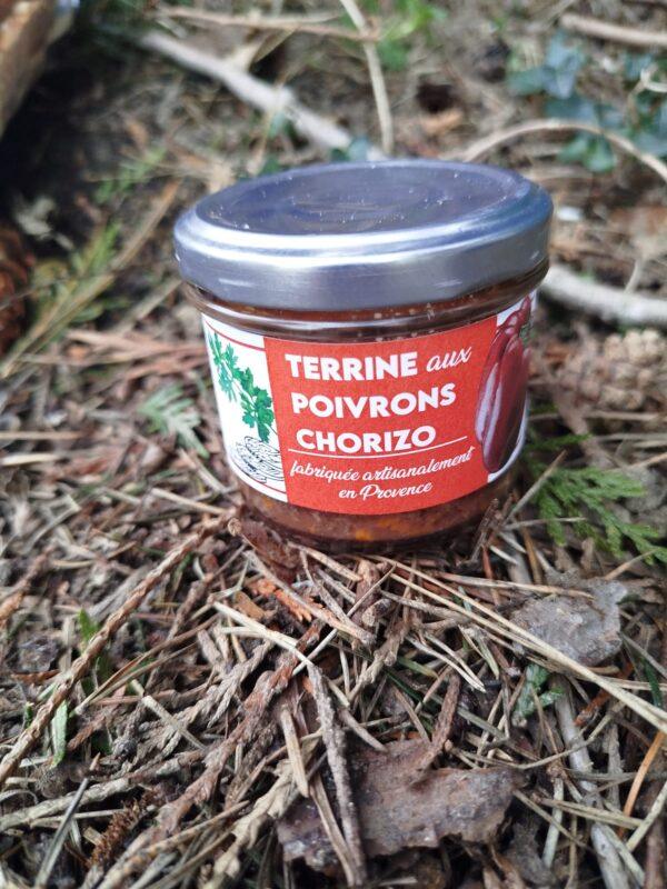 Terrine poivron chorizo 90 gr